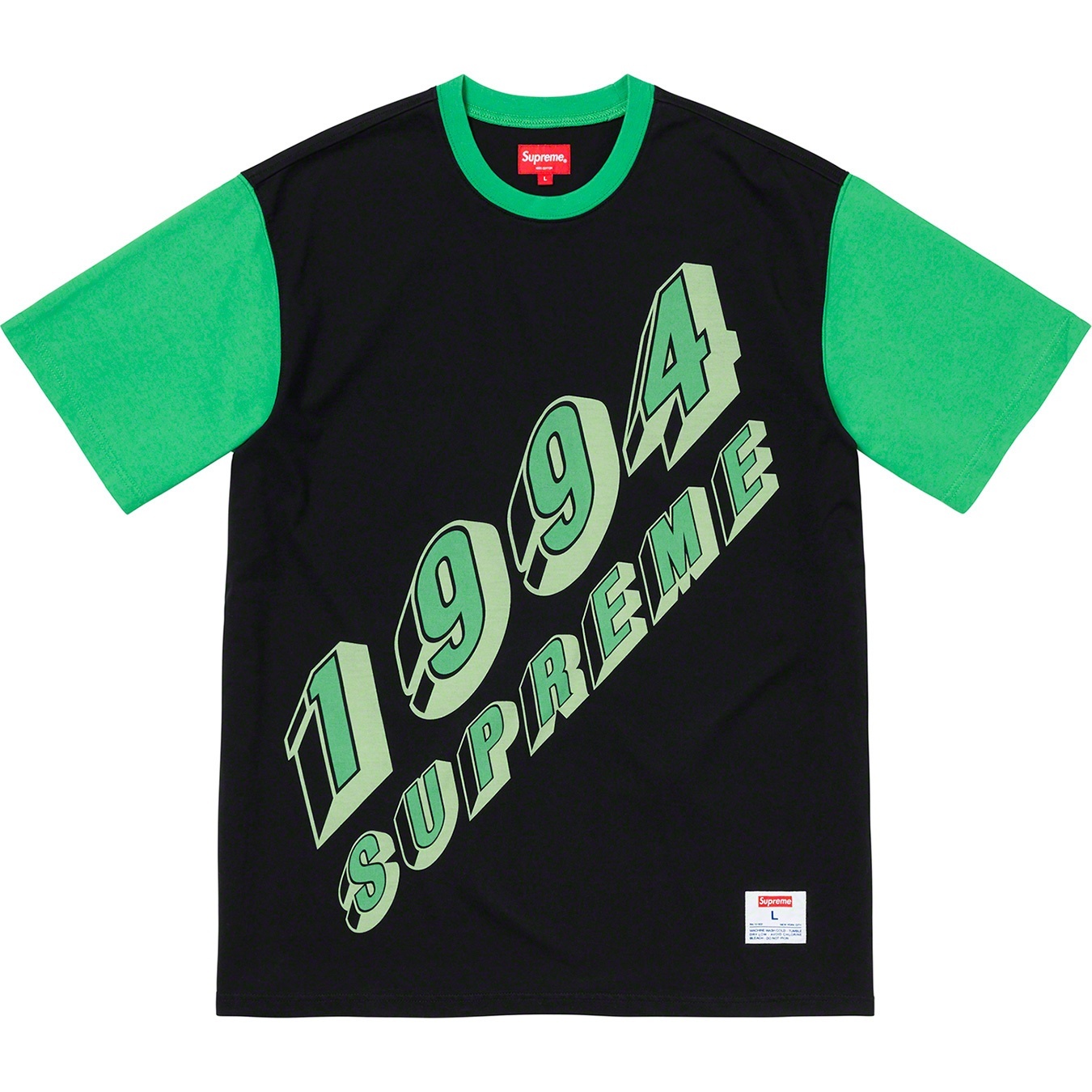 Bevel Text Ringer Tee view 5